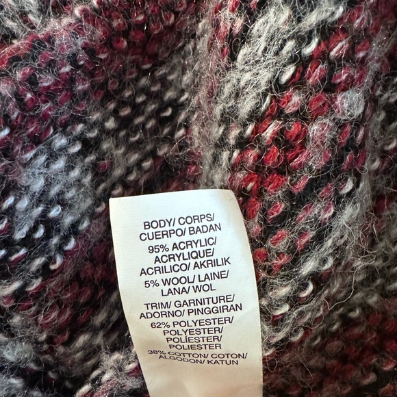 Lucky Brand - Lotus Collection Open Front Marled Knit
Waterfall Cardigan Small - Picture 5 of 7